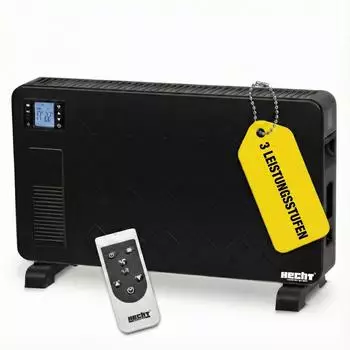 Hecht Konvektor-Heizl&uuml;fter 2-in-1 3000W mit Thermostat und Fernbedienung (3623)