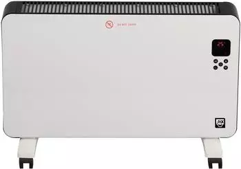 kaiserkraft SHX22HEAT100 Konvektorheizung 2000W mit Fernbedienung, weiß (SHX22HEAT100)