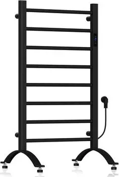 MalTec BH200W-BL Elektrischer Badheizk&ouml;rper mit Handtuchtrockner, 200W, schwarz (BH200W-BL)