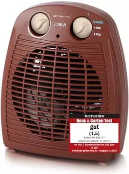 Emerio Heizl&uuml;fter 2000W, rot, 3 Stufen (FH-106737.13)