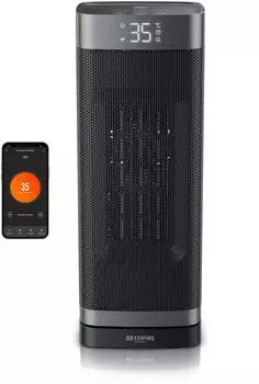 Brandson Keramik-Heizl&uuml;fter 1500/2000W WiFi Timer Oszillation (307577)