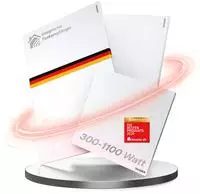 Vasner Infrarotheizung "Citara M RX 700 W" Metall Heizpaneel wei&szlig; mit...