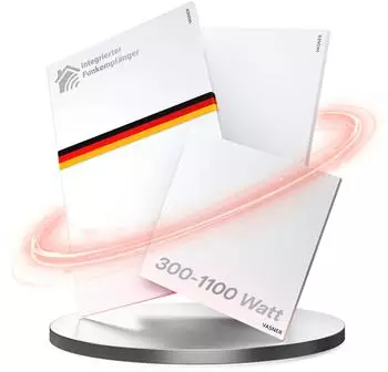 VASNER Citara M RX Infrarotheizung 550W weiß, IP44 (VA101000019)