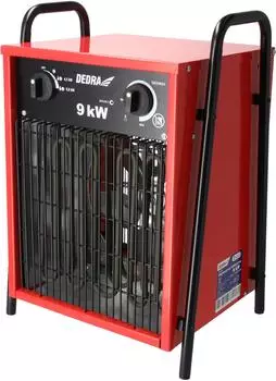 Dedra Elektroheizer 9kW 400V, Thermostat, 2 Heizstufen (DED9924)