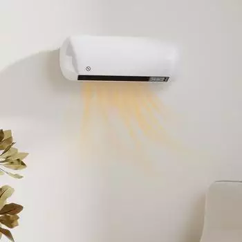 HomCom Wand-Heizl&uuml;fter Keramik 2000W mit Thermostat, Timer & Fernbedienung