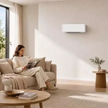 HomCom Wand-Heizl&uuml;fter 2000W, 3 Betriebsarten, wei&szlig; (800001421525)