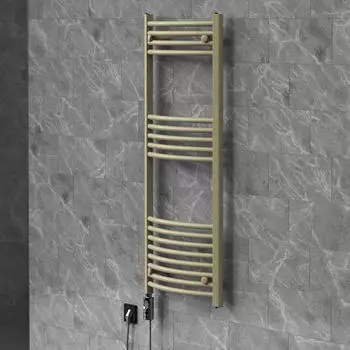 LuxeBath Sahara Handtuchheizk&ouml;rper elektrisch 500x1200mm 600W beige (4064649274662)