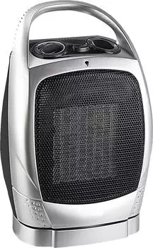 Sichler Haushaltsgeräte Sichler Kompakter Keramik-Heizlüfter mit Oszillation, 3-stufig bis 1.500 Watt