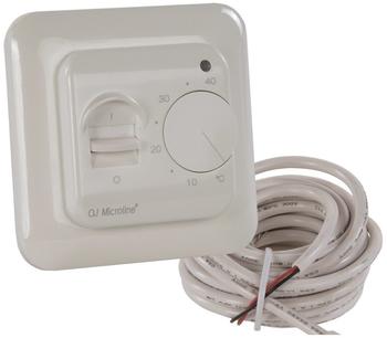 Vitalheizung Standard-Thermostat für Heizpaneele, Fußbodenfühler u. Nachtabsenkung, 5-40C