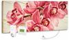 Marmony 800W Infrarot-Heizung Motiv Pink Orchidee mit Thermostat MTC-35