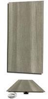 Jollytherm Bella Jolly Infrarot Keramikheizkörper 60 x 120cm 1100 Watt grau matt