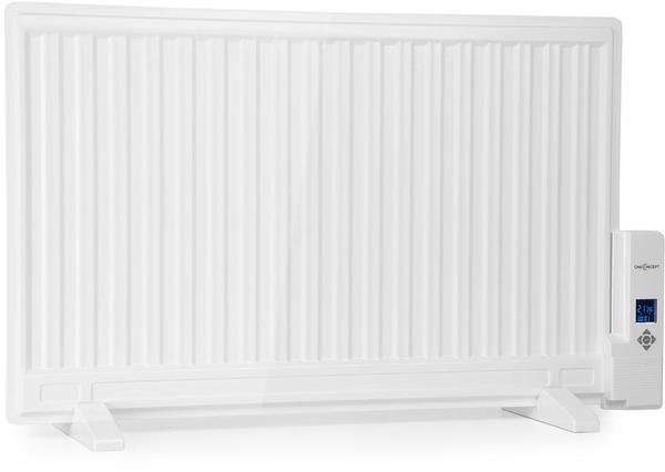 OneConcept Ölradiator Wallander ultraflach 800W weiß