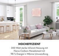 Klarstein - Wonderwall Air Infinite 300 Infrarotheizung 60x50cm 300w Wand