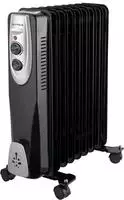 GUTFELS Radiator HR32009 sw 9 Rippen 2,0 kW 3 Heizstufen