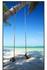 Papermoon Infrarotheizung Beach, Aluminium, 600 W, 100x60 cm bunt