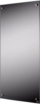 Könighaus Infrarot-Spiegelheizung rahmenlos 60 x 100 cm 450 Watt silber