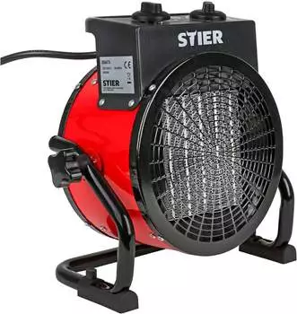 STIER Keramik-Heizlüfter 3,0 kW – Robustes Keramikgehäuse für Langlebigkeit