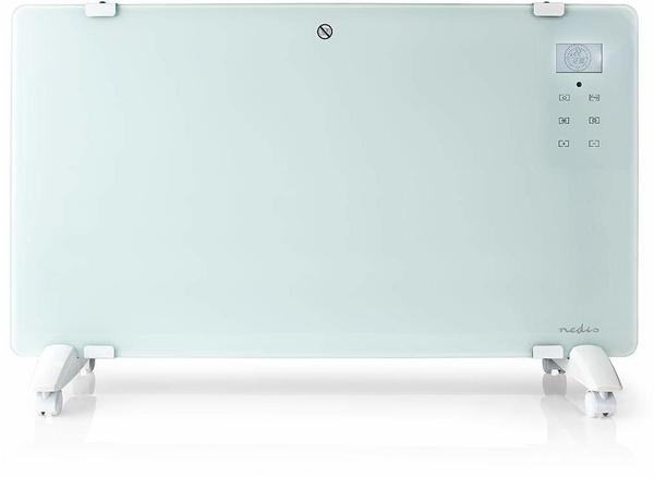 Nedis WLAN-Smart-Konvektionsheizgerät, Thermostat Glas-Frontplatte 2000 W