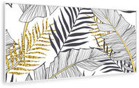 Klarstein Wonderwall Air Art Smart Infrarotheizung Blatt 120x60cm 700W Mehrfarbig