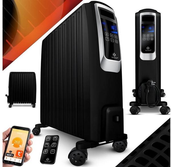 Kesser 2500w ölradiator Mit Digitalem Display Kesser Ölradiator, 2500 W, Ölradiator mit digitalem Display