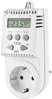 Elektrobock TS20 Thermostat 3680W Weiß
