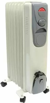 HOTserie Ölheizkörper 7 Rippen 1500 Watt beige