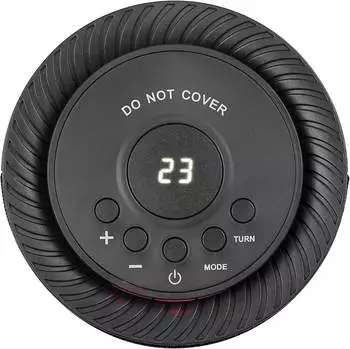 Carlo Milano Digitaler Keramik-Tisch-Heizlüfter 1200 Watt – Vielseitige Funktionen für individuellen Komfort