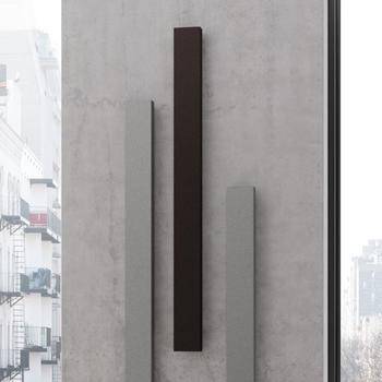 Kermi Decor-Arte Plan H:180 B:15 cm braun metallic