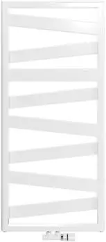 Zehnder Ribbon f&uuml;r Warmwasser- oder Mischbetrieb H: 134 x B: 60 cm wei&szlig;, 608 Watt