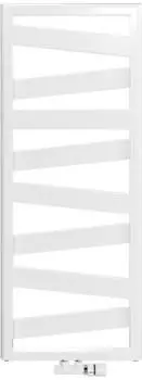 Zehnder Ribbon f&uuml;r Warmwasser- oder Mischbetrieb H: 126,6 x B: 50 cm wei&szlig;, 509 Watt