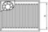 Kermi x-flair Profil-K Wärmepumpen-Heizkörper Typ 22 BxHxT: 954x600x100 mm 559 Watt (FK02L0950601N1K)