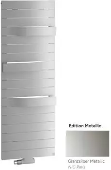Kermi Tabeo glanzsilber Metallic 1437x500 mm