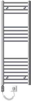 ECD Germany Badheizkörper Elektrisch 400x1200mm mit Heizstab 900W