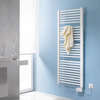 Kermi Basic-E B: 52,4 H: 144,8 cm wei&szlig; mit Elektro-Set FKS rechts