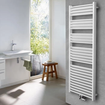 Zehnder Zeno Design-Badheizkörper für Warmwasser- oder Mischbetrieb weiß (ZZ600360B100000)