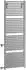 Kermi Duett-D Anschluss links 1492 x 74 x 484mm Glanzsilber Metallic (DUN2D150045WLXK)