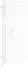 Kermi Credo Half Round-E WRX Ansch. links 1400 x 46 x 600mm Weiß/Weiß (E1E1A1400602T2K)