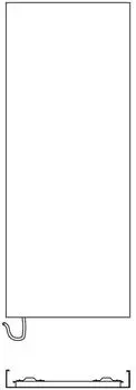 Kermi Rubeo-E- ohne Regler 1725 x 66 x 570mm Wei&szlig; (PSS2E17006021XK)