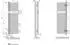 Kermi Credo Half Round Ansch. links 1400 x 46 x 600mm Glanzsilber Metallic (E1N1A1400602LWK)