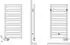 Kermi Casteo-E WRX Anschluss links 1806 x 30 x 500mm Weiß (CTE101800502TXK)