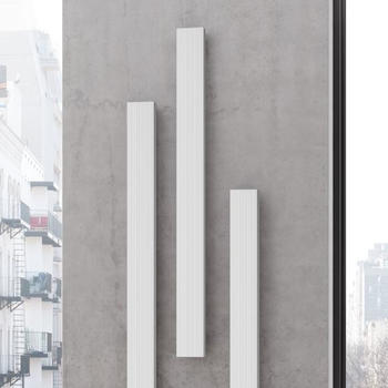 Kermi Decor-Arte Line einzeln H:180 B:15 cm weiß