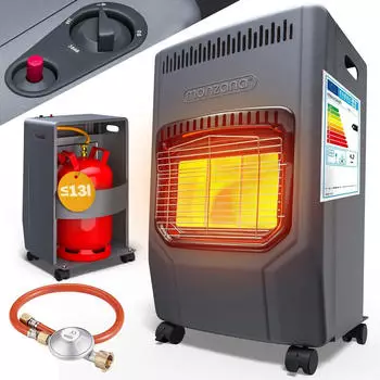 Monzana Gasheizstrahler GH4500 4200W schwarz