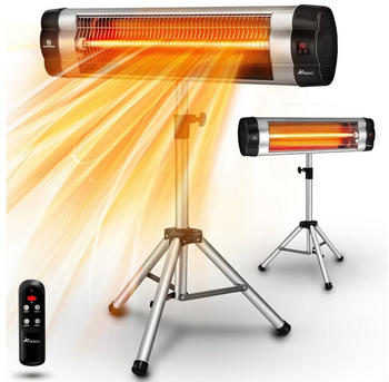 Tresko Terrassenstrahler 2500 W 3 Heizstufen