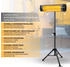 Heidenfeld Infrarot-Heizstrahler IH100 mit Stativ 850-2500 Watt