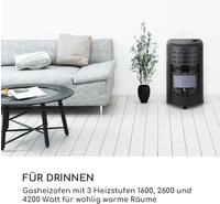 Blumfeldt - Andora Gasheizofen Gasheizer 3 Heizstufen Bis 4,2kw