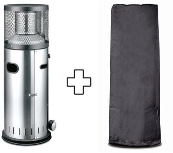 Enders Polo 2.0 Heizstrahler Edelstahl inklusive Abdeckhaube