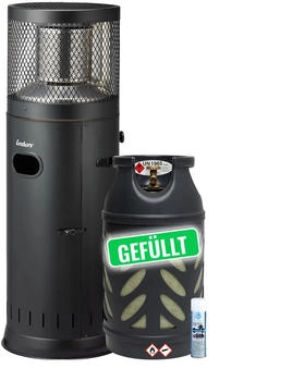 Enders Polo Black 2.0 inkl. 10 kg Composite Propangasflasche gefüllt