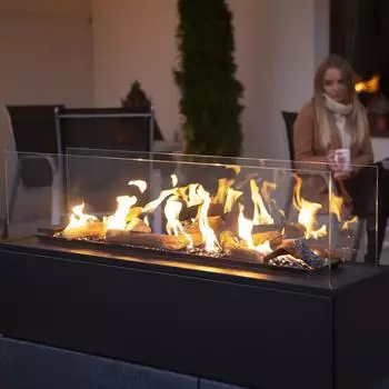Kratki Heizstrahler Terrasse 17,5 kW Propan-Butan