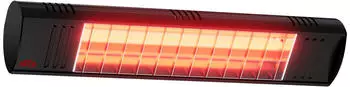 Frico Term Short Infrarotstrahler 1500W Aluminium/Schwarz