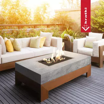 Kratki AQF2 Gasfeuerstelle Outdoor/Indoor 13kW Propan-Butan (AQF/02/G30/50MBAR)